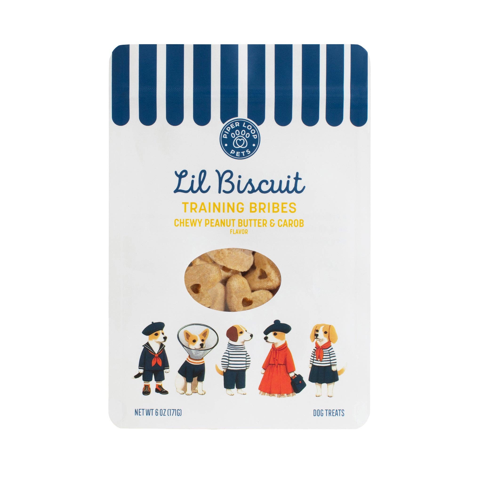 Lil Biscuit Chewy Peanut Butter & Carob