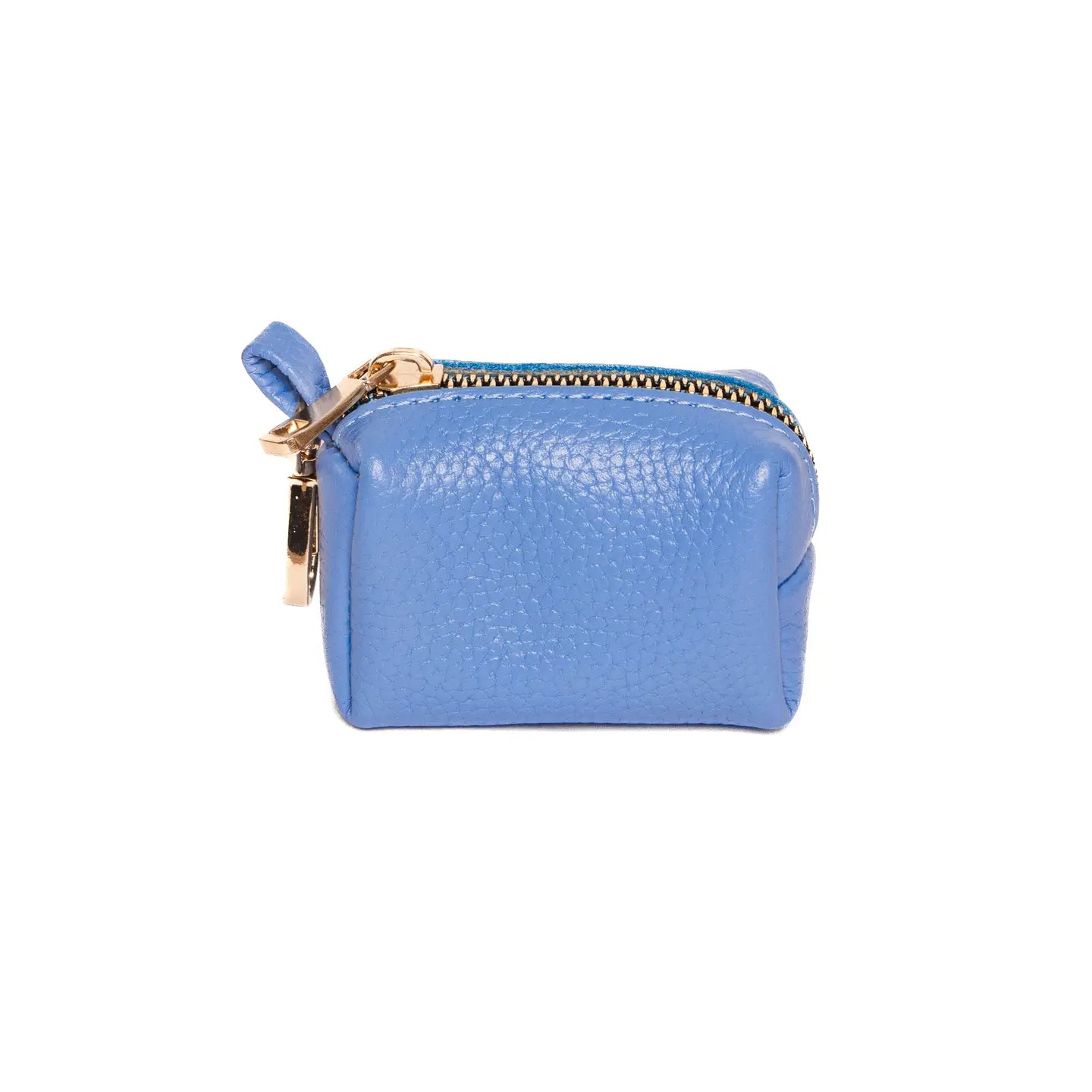 Leather Waste Bag Holder-Periwinkle