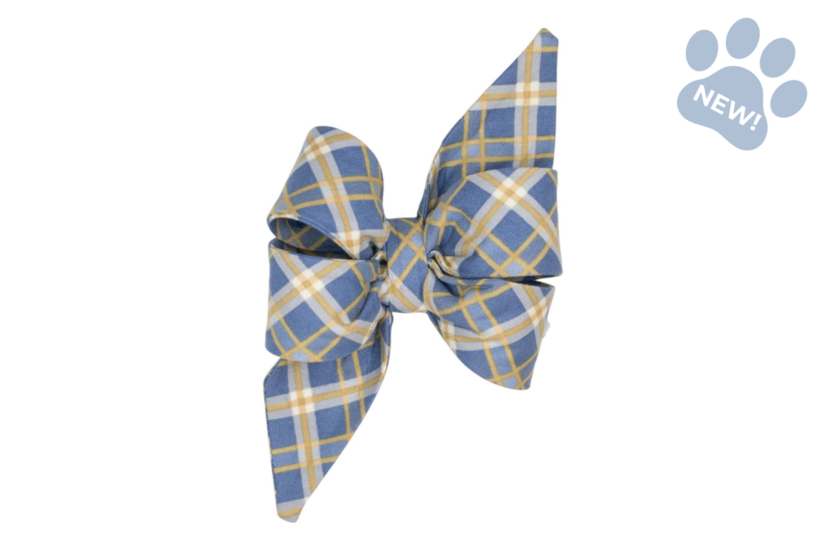 Blue Ridge Plaid Belle Bow