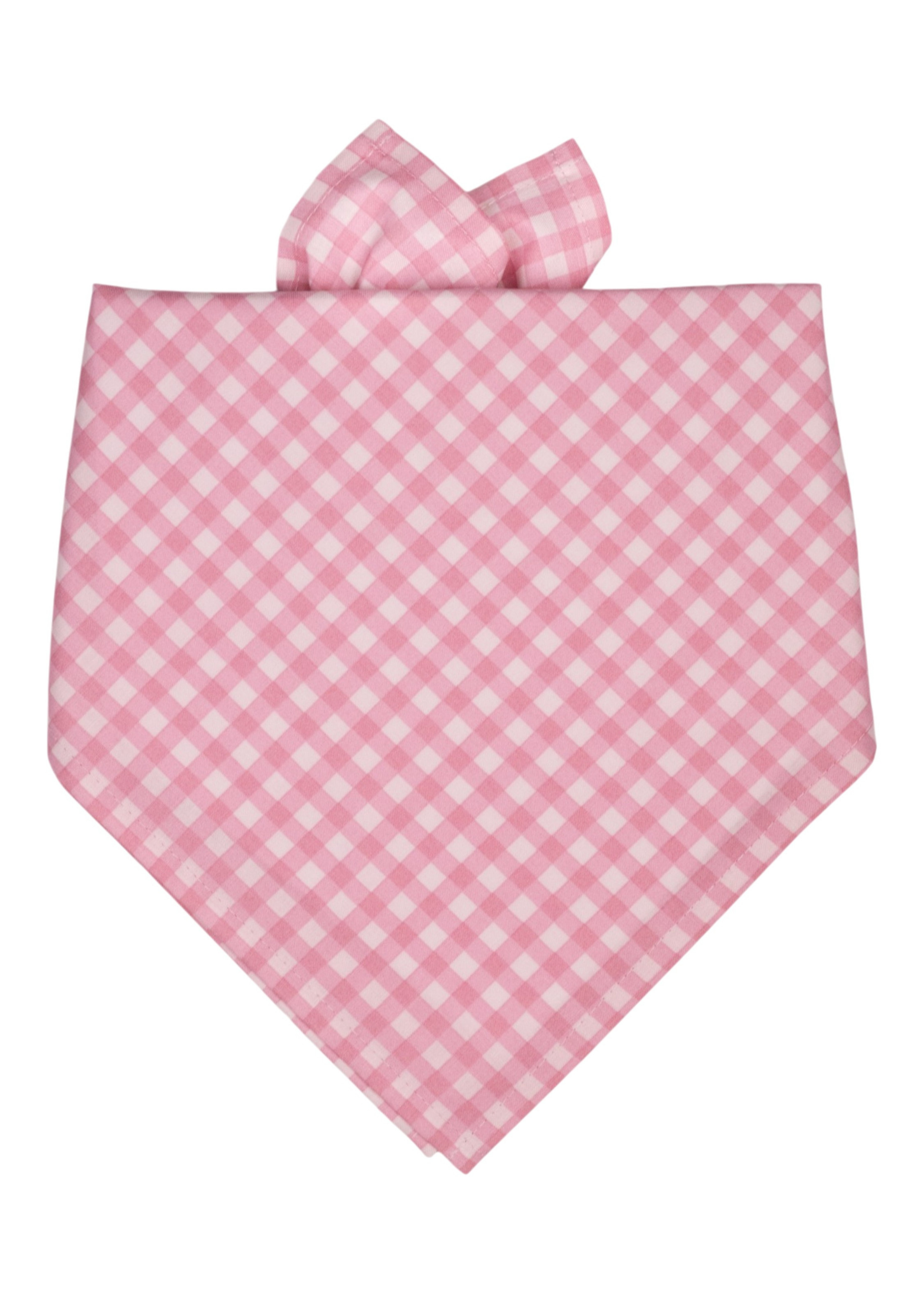 Blush and Bashful Picnic Plaid Dog Bandana