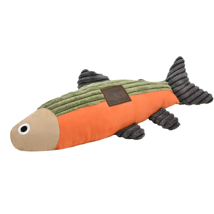 Plush Fish Squeaker Dog Toy - Crew LaLa