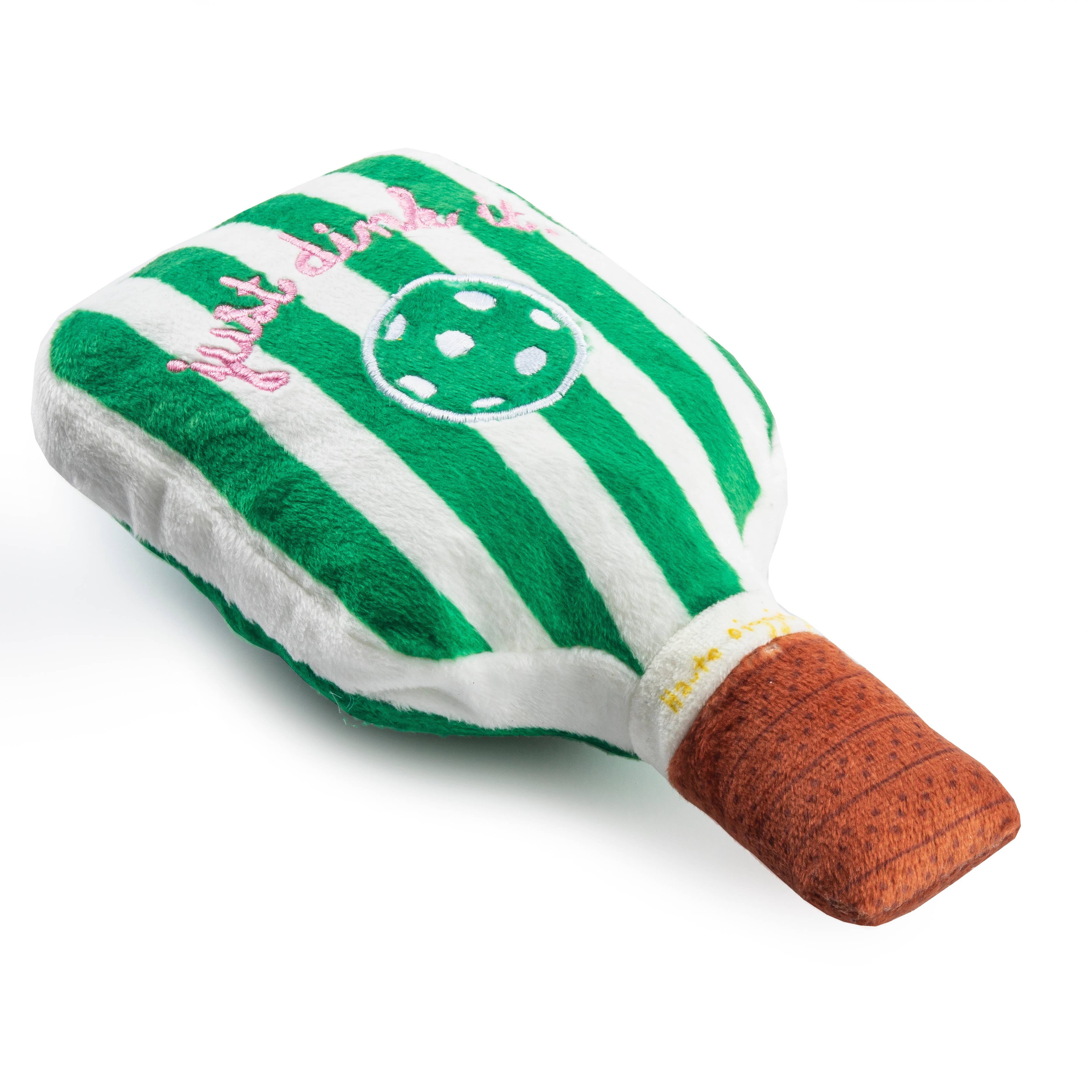 Green Stripe Pickleball Paddle by Haute Diggity Dog - Crew LaLa