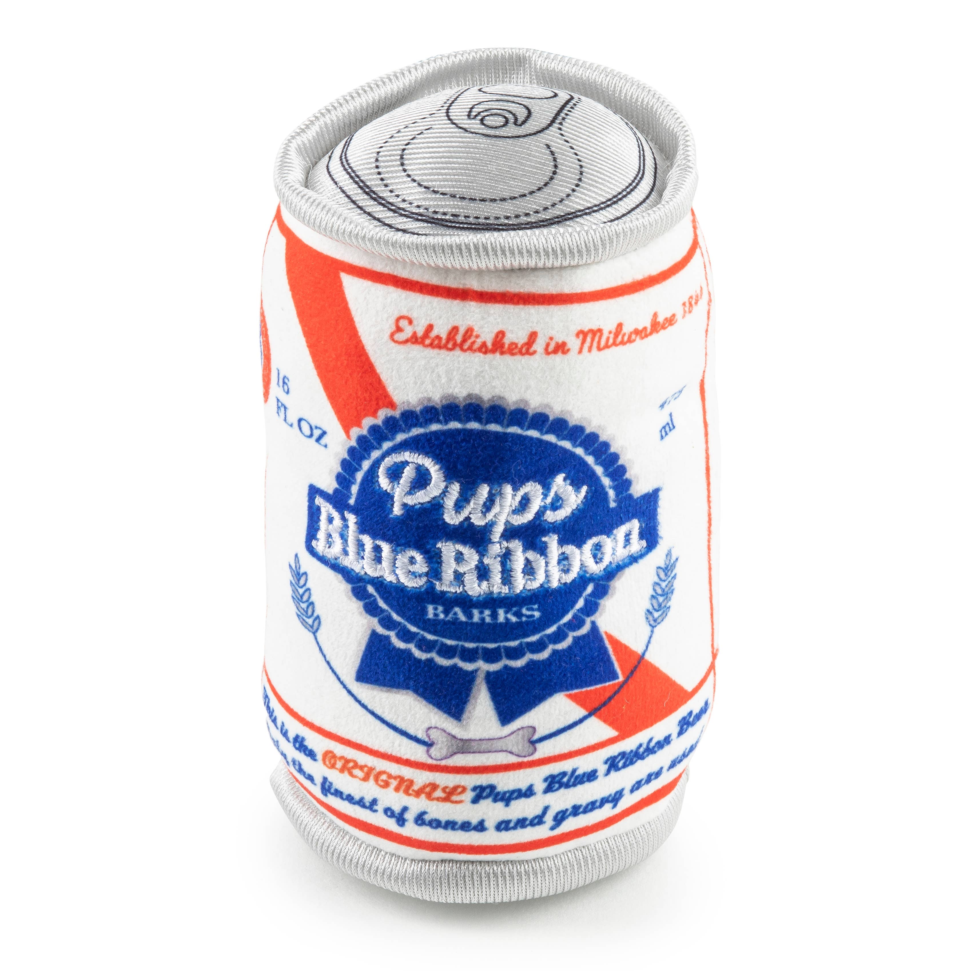 Pups Blue Ribbon Squeaker Dog Toy - Crew LaLa