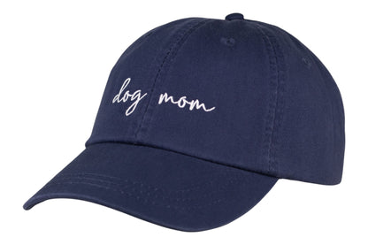 Navy Dog Mom Hat