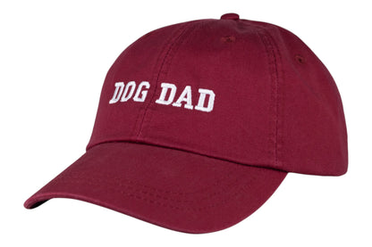 Crimson Dog Dad Hat