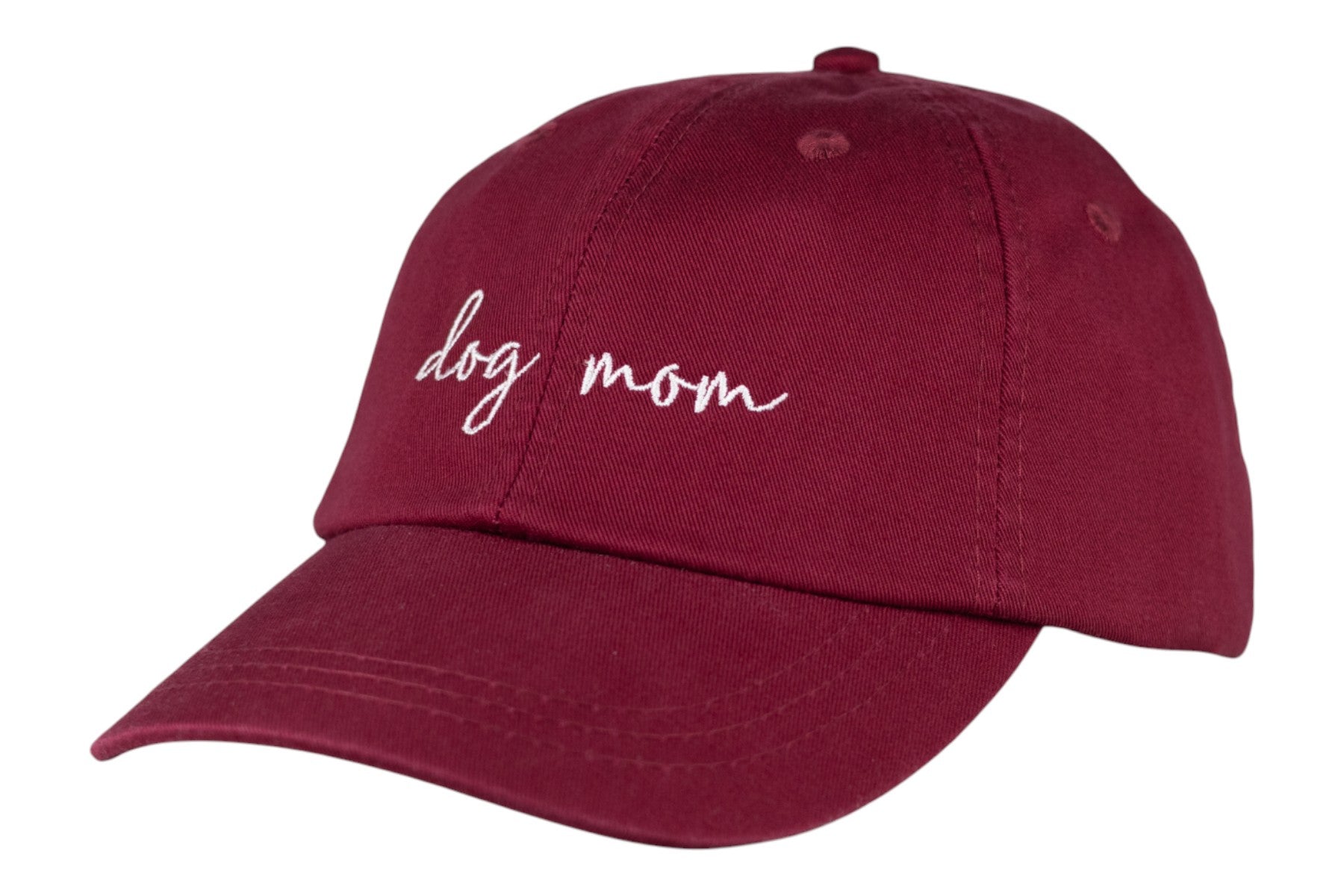 Crimson Dog Mom Hat