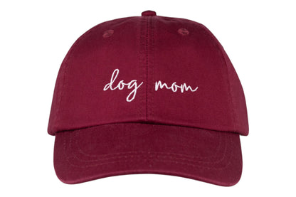 Crimson Dog Mom Hat