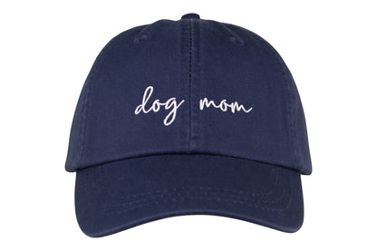 Navy Dog Mom Hat