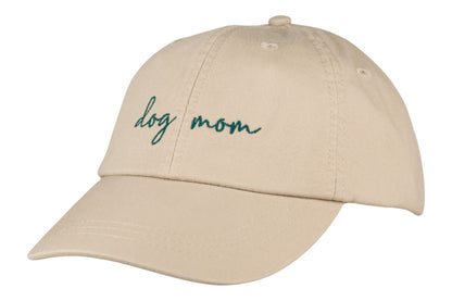 Khaki Dog Mom Hat