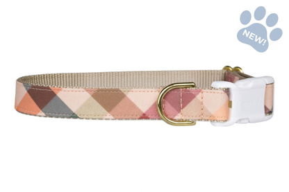 Orchard Plaid Dog Collar