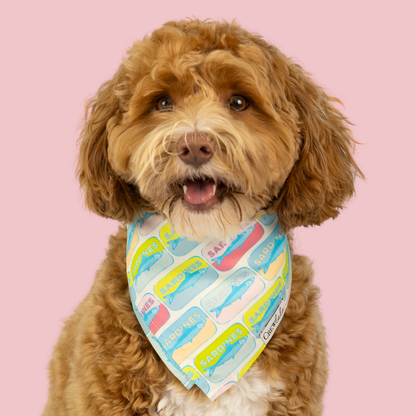 Sardines Dog Bandana