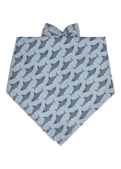 Shark Tails Dog Bandana