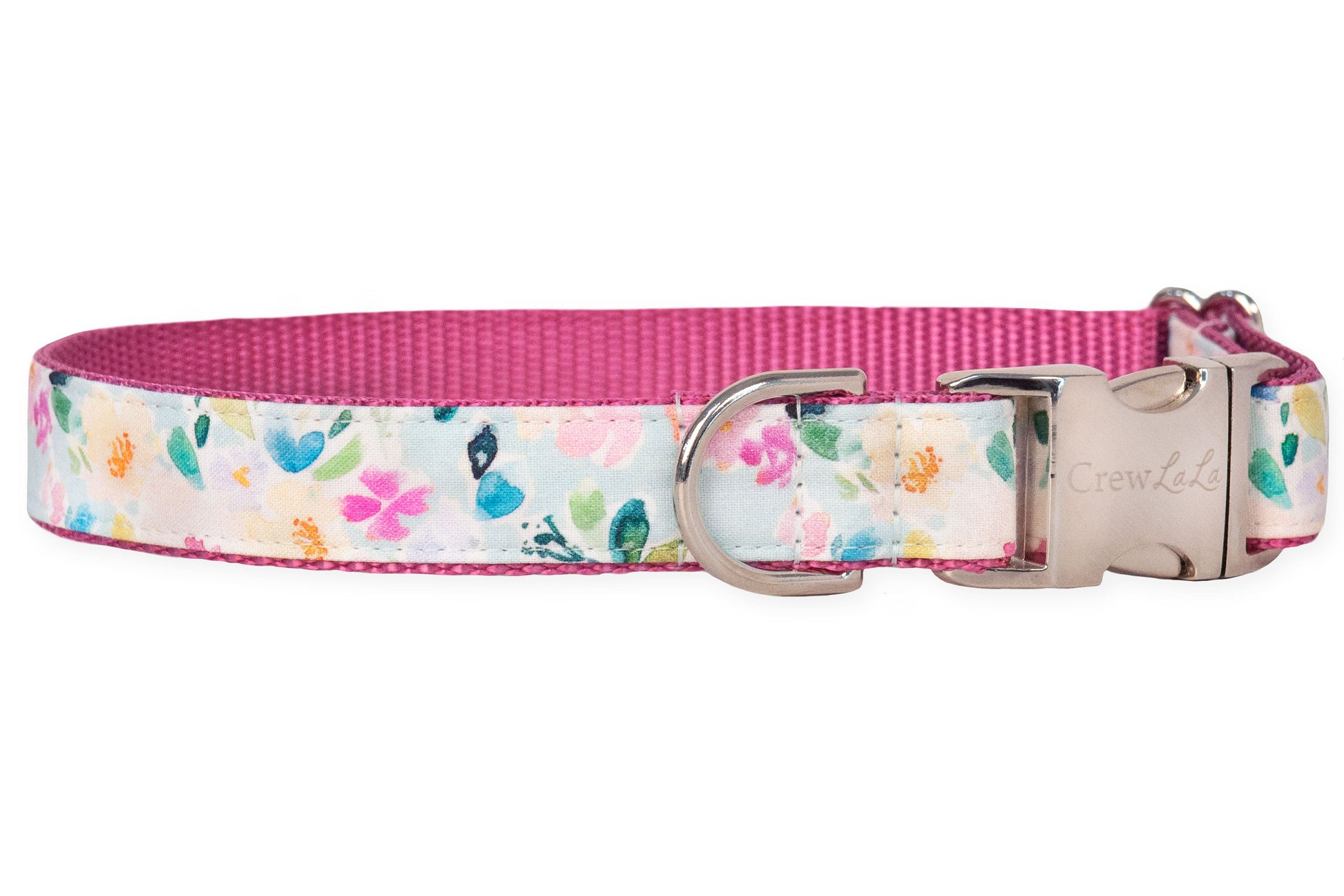 Cloudy Blooms Dog Collar - Crew LaLa