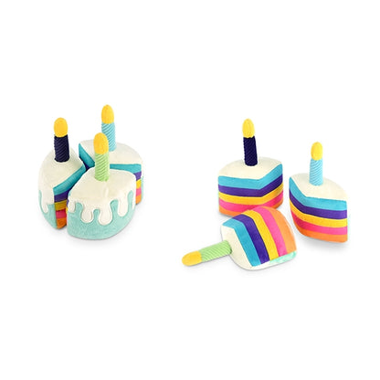 Party Time Bone-Appetit Cake Dog Toy - Crew LaLa