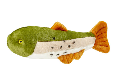 Fluff & Tuff™ "Ruby the Rainbow Trout" Dog Toy - Crew LaLa