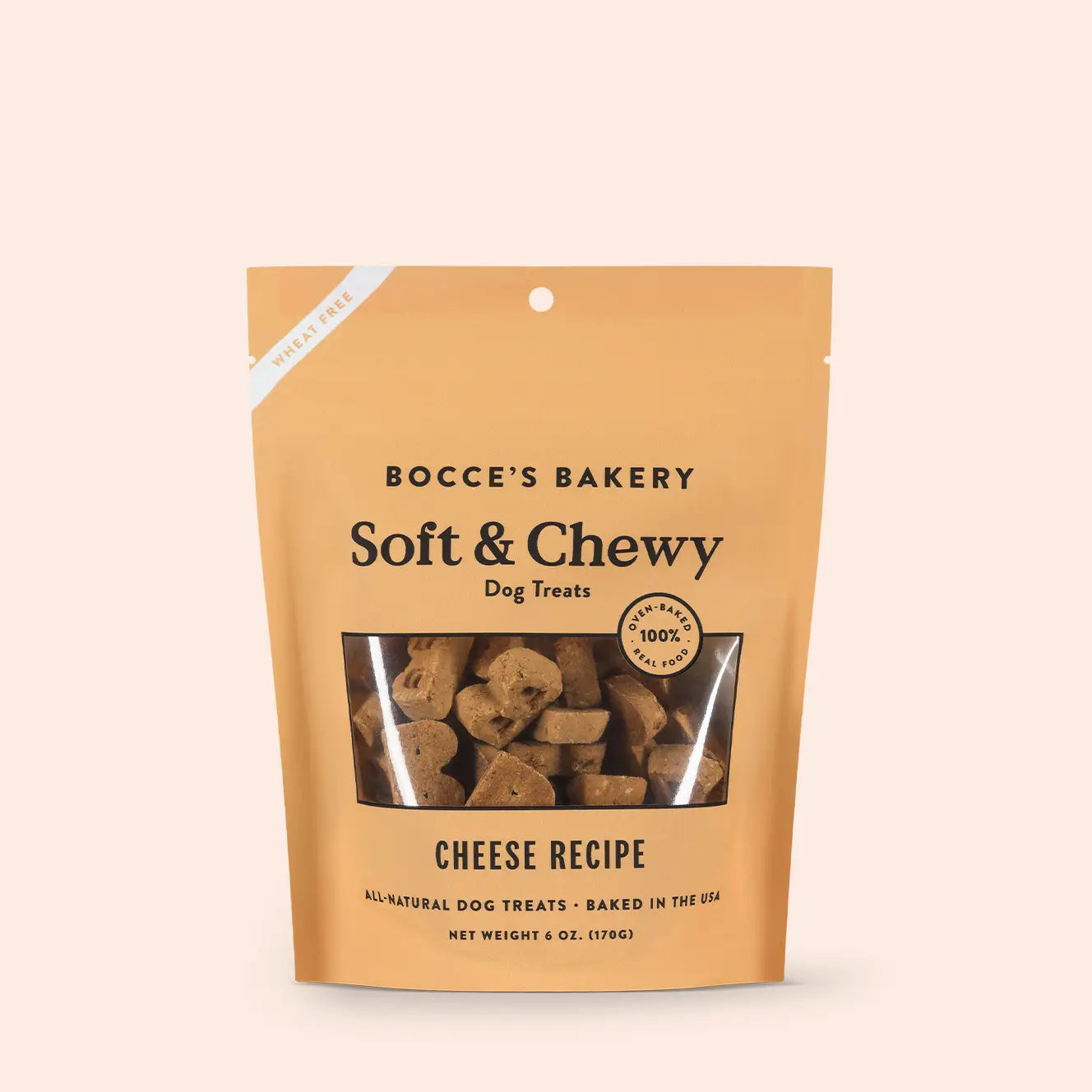 Bocce's "Cheese" Soft & Chewy Treats Dog Treats - Crew LaLa