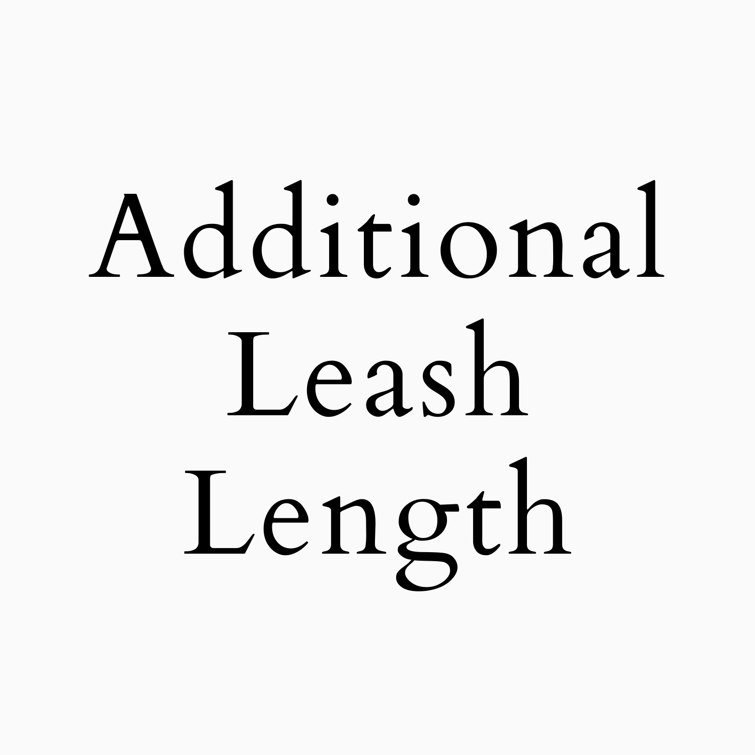 Matching 5 Foot Leash (+$4) - Crew LaLa