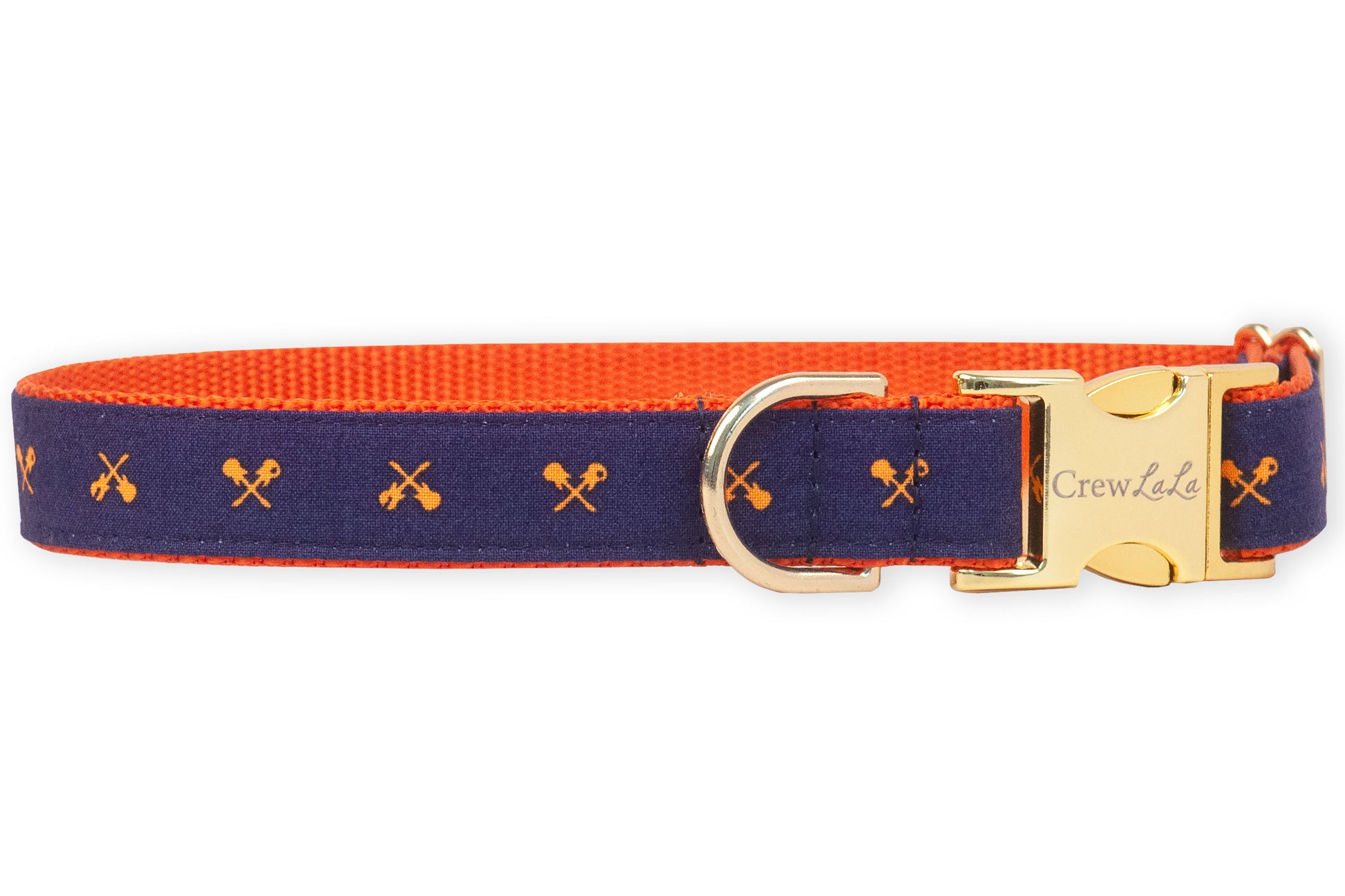 Beale Street Blues Belle Bow Dog Collar - Crew LaLa