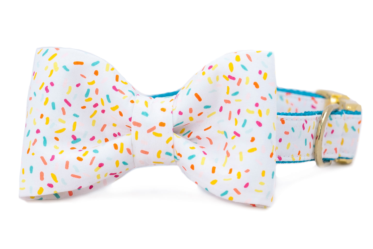 Birthday Sprinkles Bow Tie Dog Collar - Crew LaLa