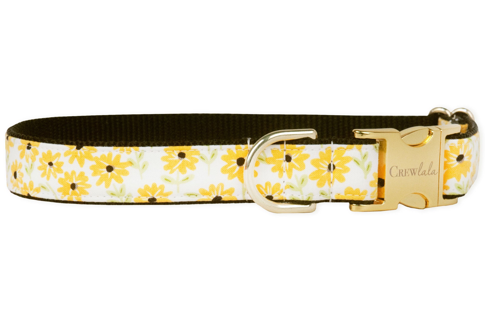 Drew's Daisies Belle Bow Dog Collar - Crew LaLa