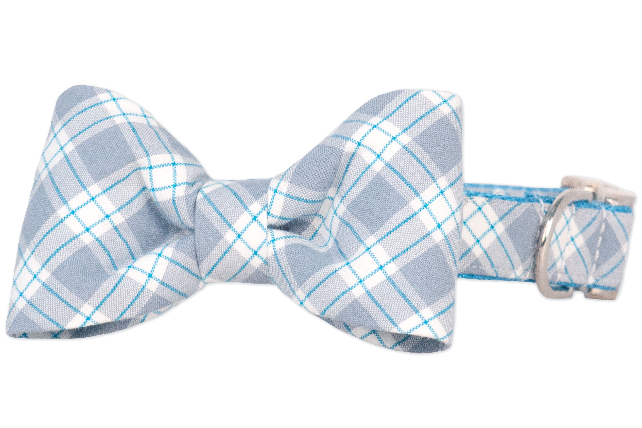 Ellington Plaid Bow Tie Collar - Crew LaLa