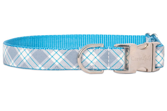 Ellington Plaid Dog Collar - Crew LaLa