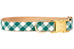 Emerald Check Dog Collar