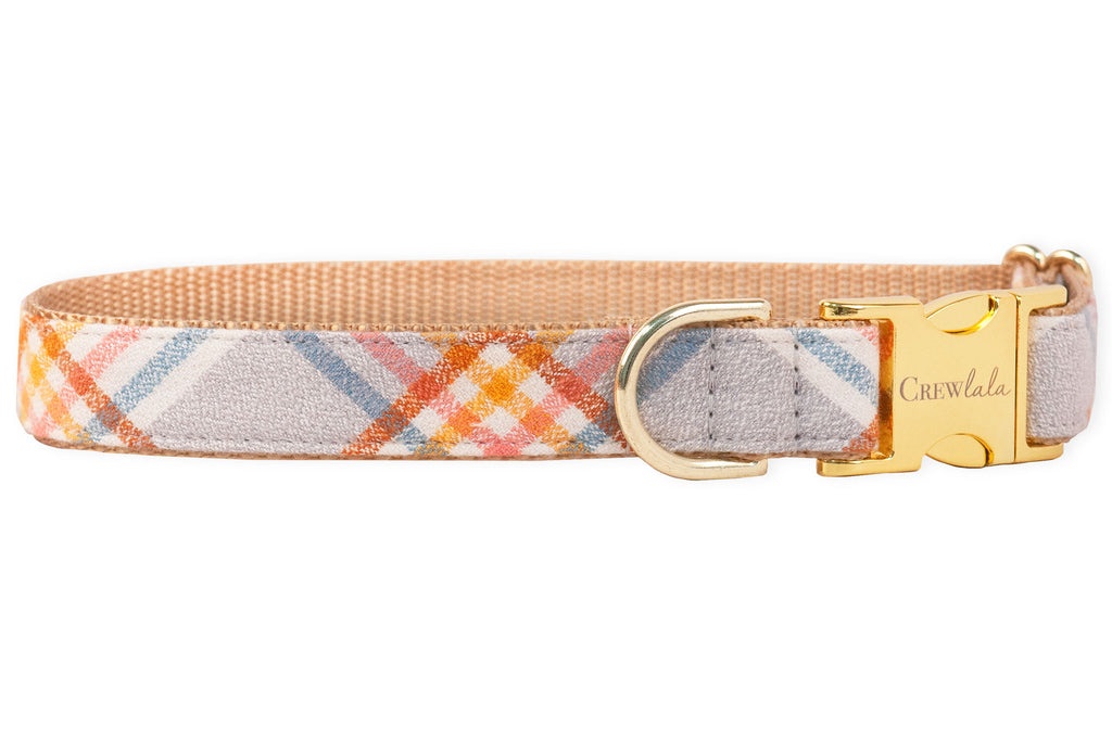 Front Porch Flannel Dog Collar