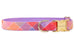 Fruit Punch Flannel Belle Bow Dog Collar