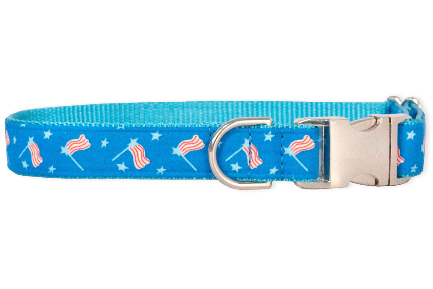 Fun With Flags Bow Tie Dog Collar - Crew LaLa