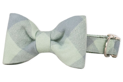High Park Flannel Bow Tie Dog Collar - Crew LaLa