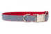 Houndstooth Plaid Bow Tie Dog Collar - Crew LaLa