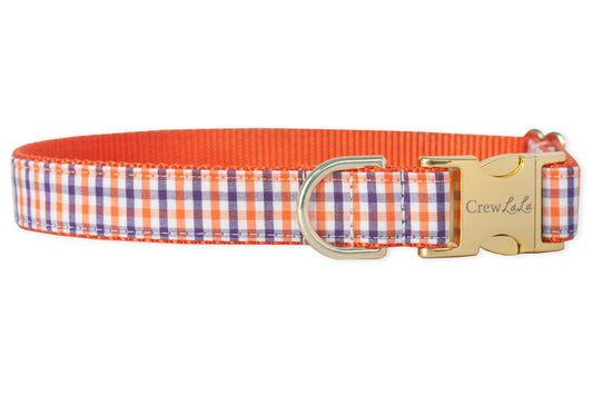 Howard Gingham Dog Collar - Crew LaLa