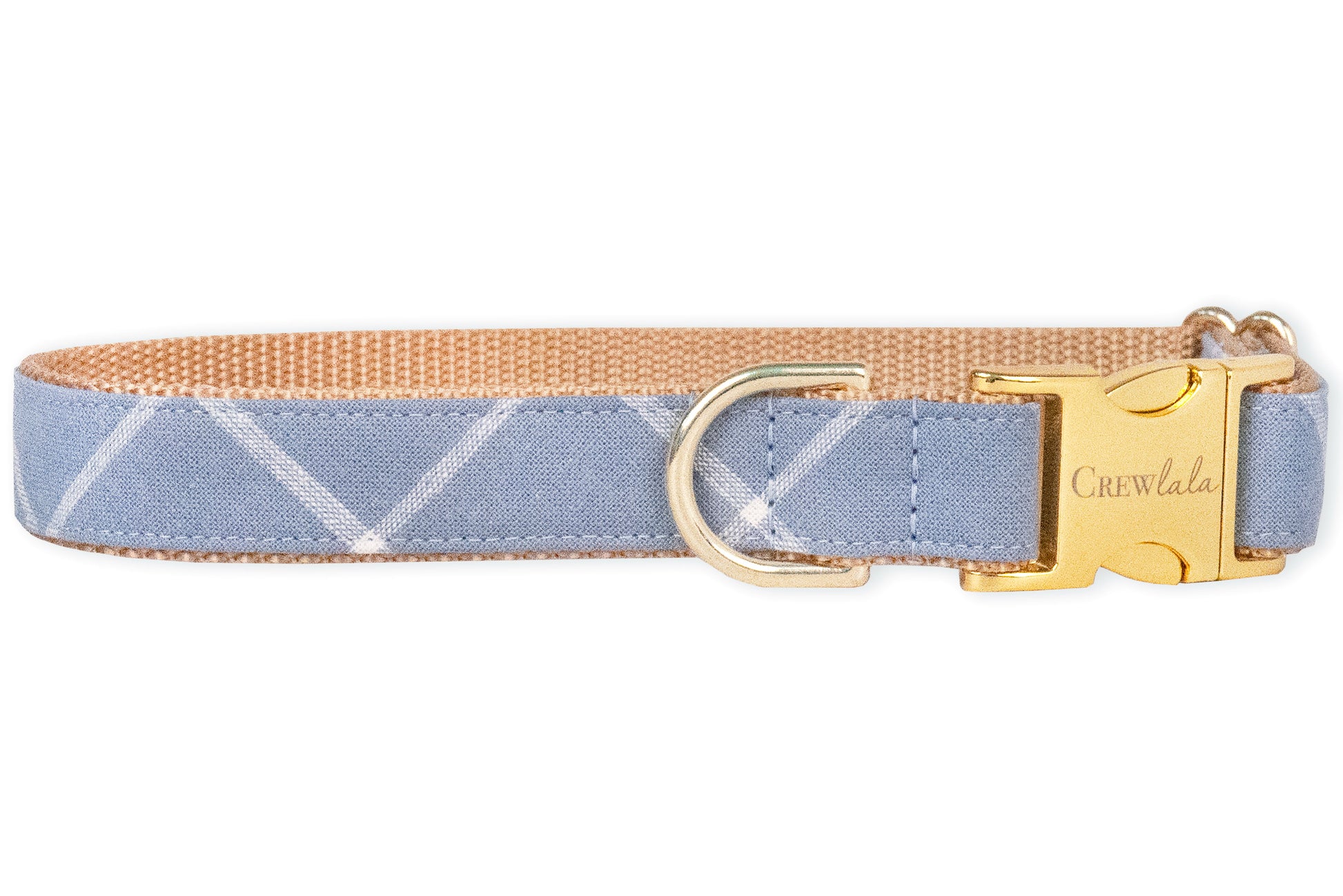 Nantucket Plaid Dog Collar - Crew LaLa