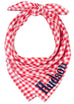 Red Picnic Plaid Dog Bandana