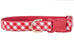 Red Picnic Plaid Dog Collar