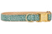 Sage Spots Belle Bow Dog Collar