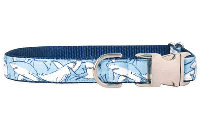 Fancy Fins Bow Tie Dog Collar - Crew LaLa