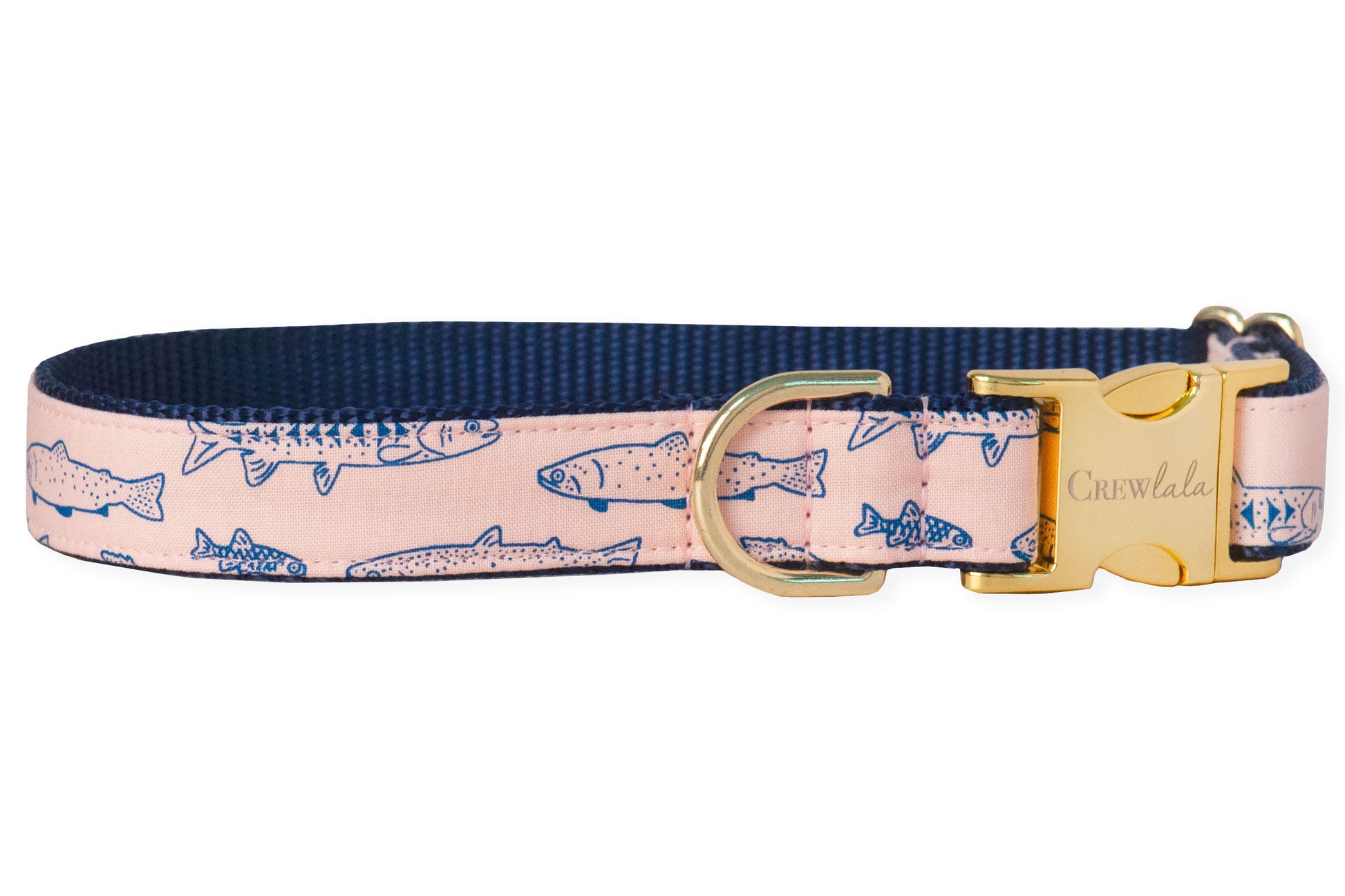 Skipper's Catch Belle Bow Dog Collar - Crew LaLa