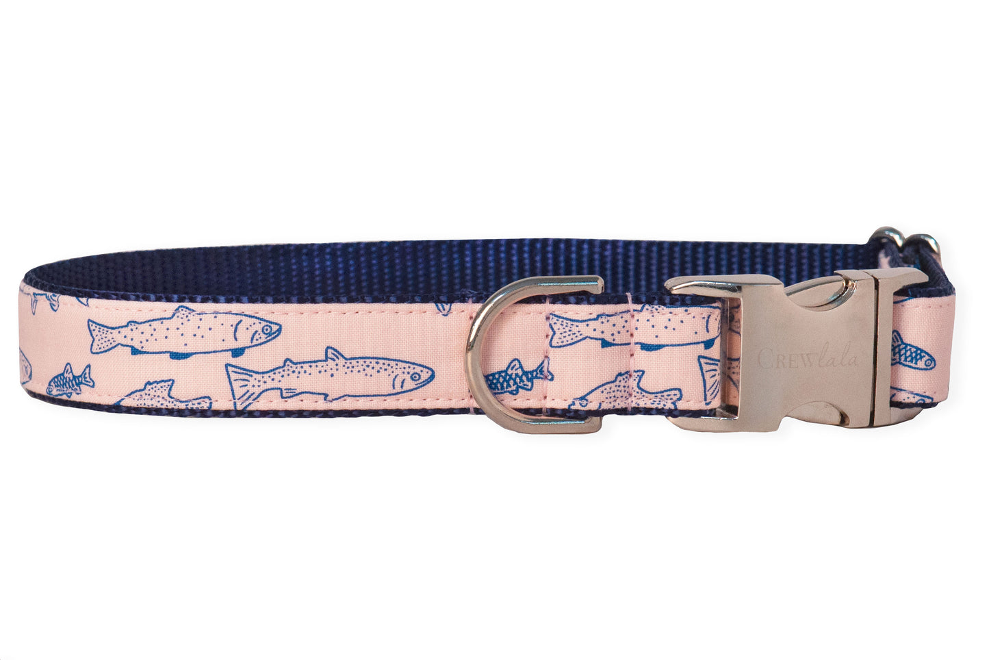 Skipper's Catch Belle Bow Dog Collar - Crew LaLa