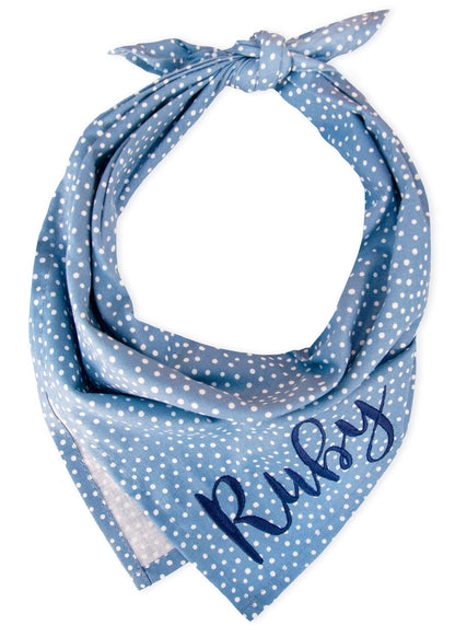 Sky Spots Dog Bandana - Crew LaLa