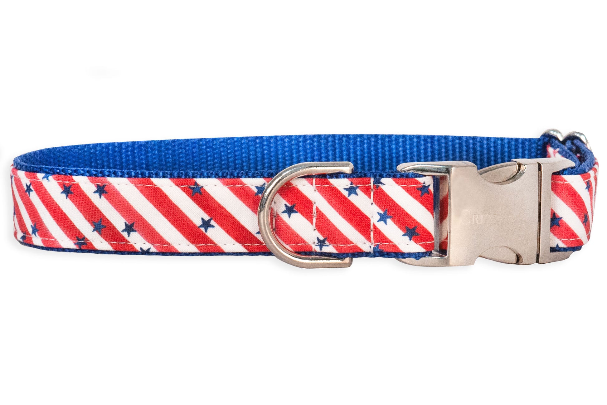 Stars and Stripes Belle Bow Collar - Crew LaLa