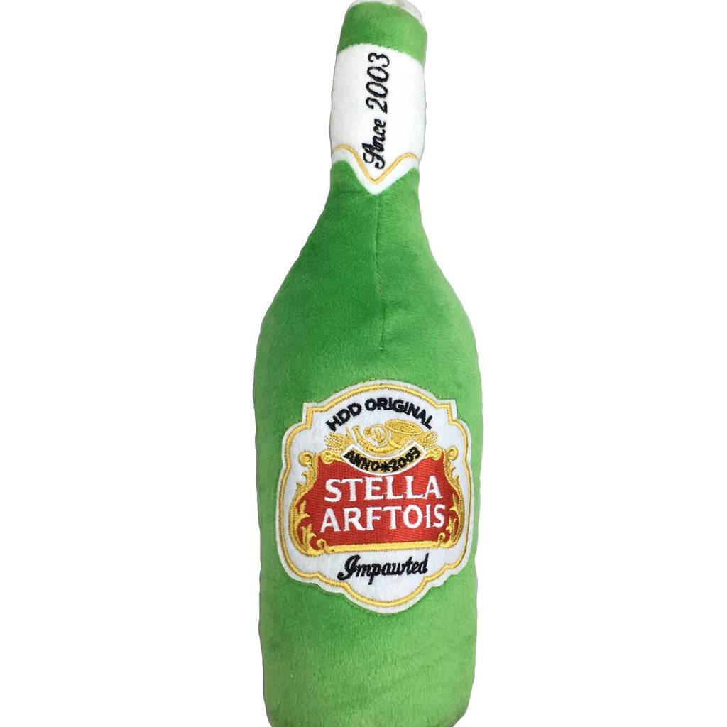 Stella Arftois Beer Bottle Dog Toy - Crew LaLa