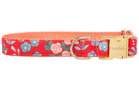 Tea Garden Dog Collar - Crew LaLa