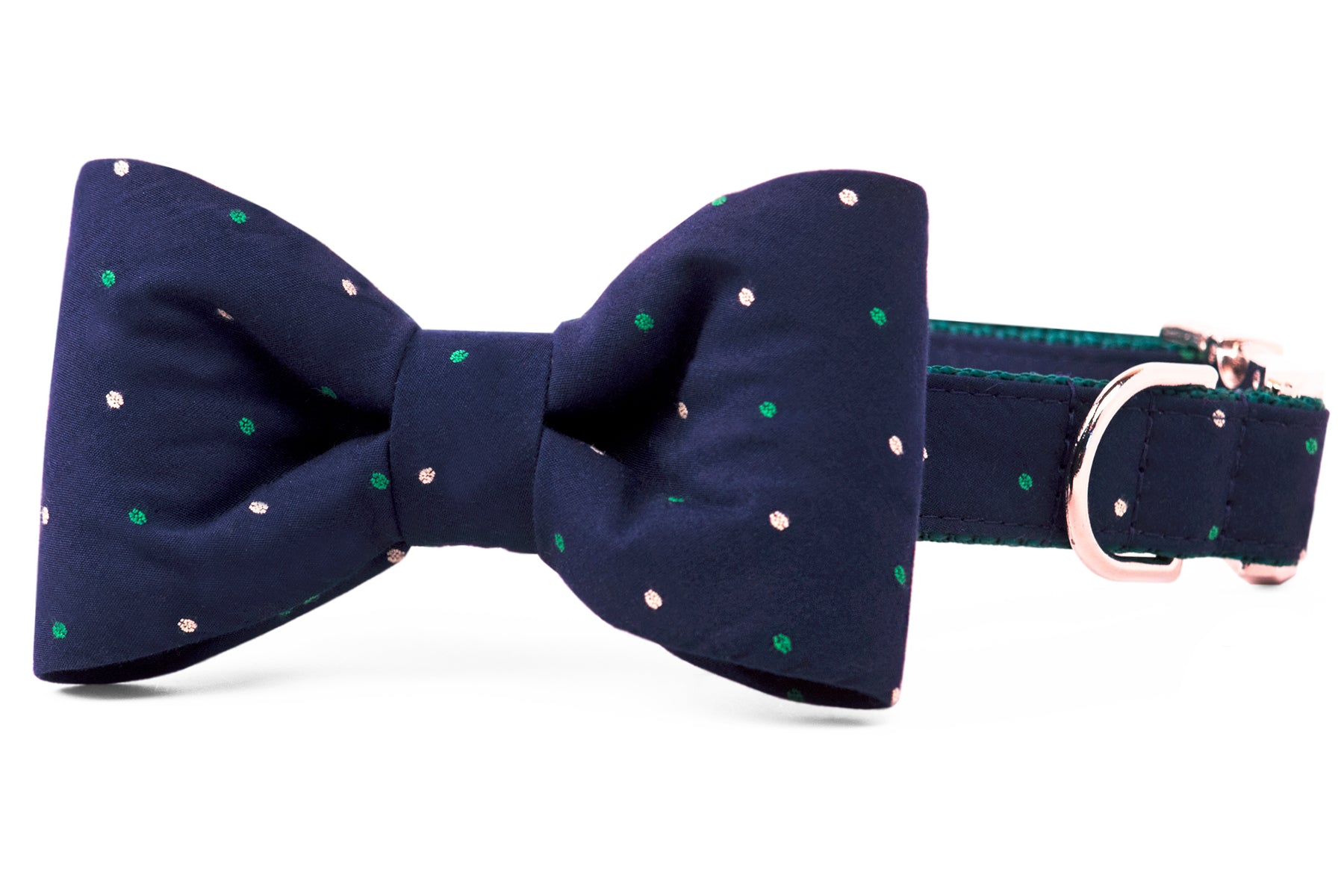 Baby Parker Dot Bow Tie Dog Collar - Crew LaLa