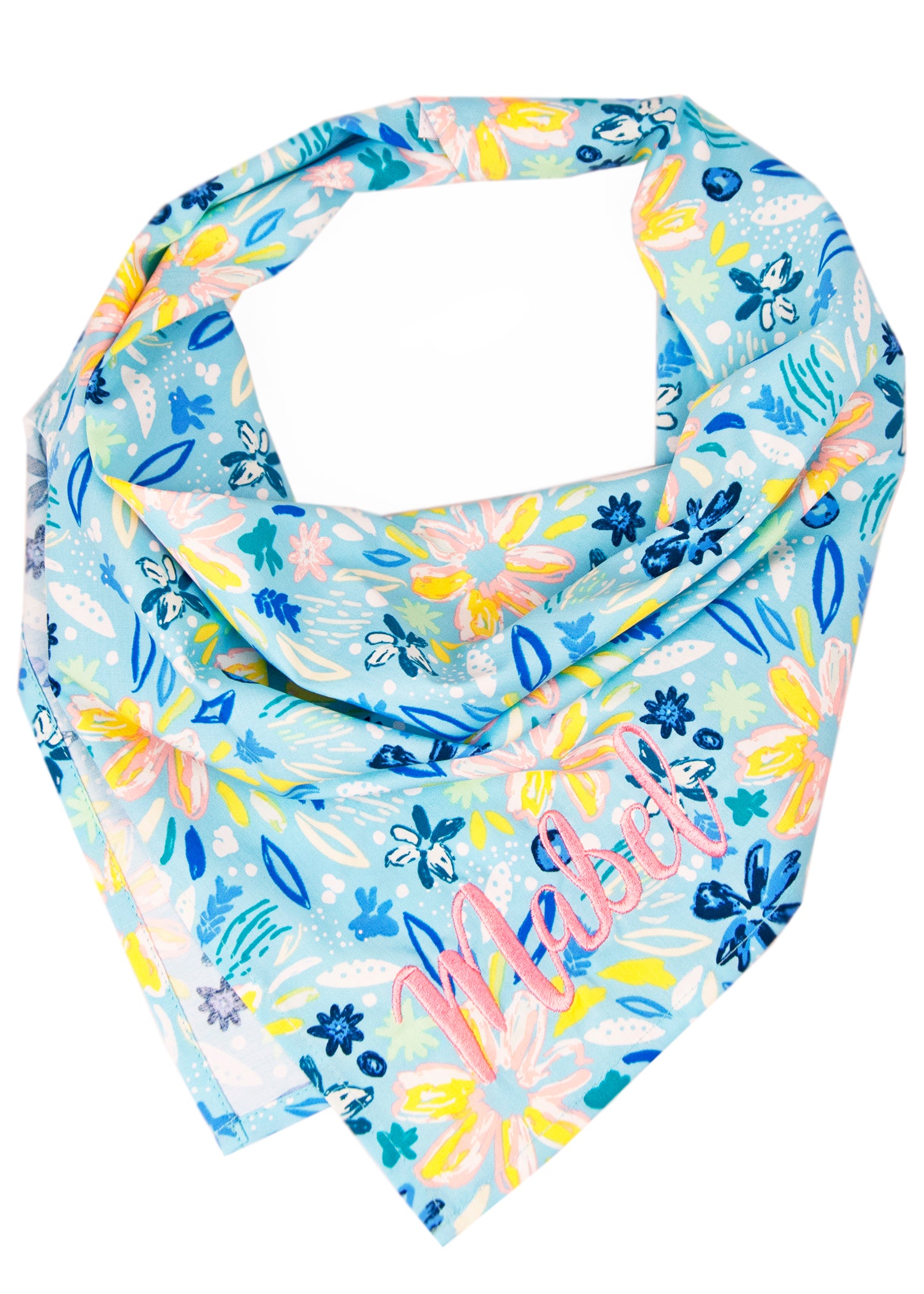 Bayside Blooms Dog Bandana - Crew LaLa