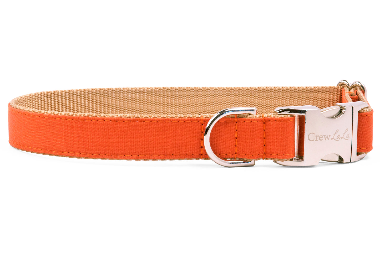 Burnt Orange Bow Tie Dog Collar - Crew LaLa