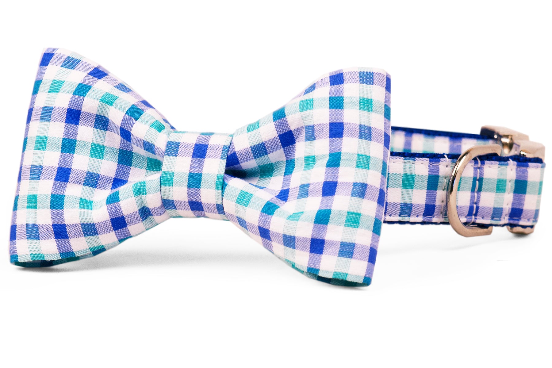 Cali Check Bow Tie Collar - Crew LaLa