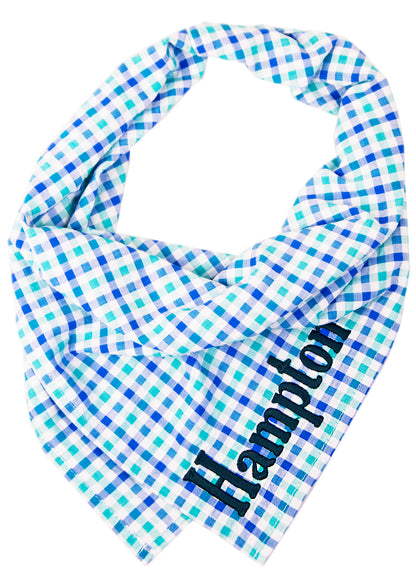 Cali Check Dog Bandana - Crew LaLa