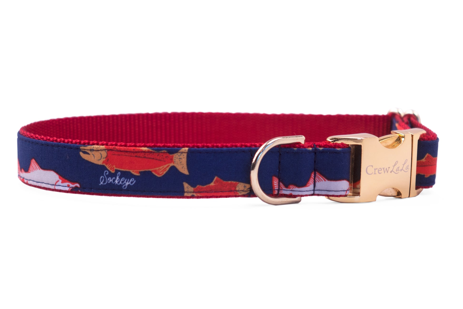 Catch of the Day Bow Tie Dog Collar - Crew LaLa